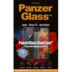 Clear Case Black Edition für Apple iPhone 7/8/SE [2020] (0227)