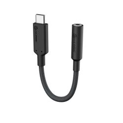 Alogic Adapter USB-C to 3.5mm Audio 10cm schwarz (ELPC35A-BK)