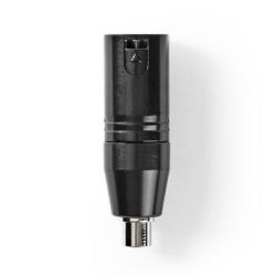 XLR Adapter , XLR 3-Pin Stecker , Cinch Buchse , Vernick (COTP15930BK)