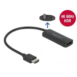 Adapter HDMI Stecker zu DisplayPort 1.2 Buchse schwarz (63206)