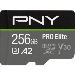 Pro Elite microSDXC 256GB Speicherkarte (P-SDU256V32100PRO-GE)