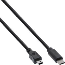 InLine USB 2.0 Kabel, Typ C St  an Mini-B St  (5po (35756)