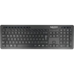 Silent Wireless Tastatur schwarz (12004)