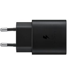 25W USB-C Schnellladegerät schwarz ohne Kabel (EP-TA800NBEGEU)