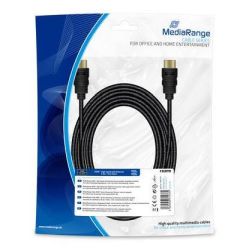 MediaRange HDMI High Speed Ethernet Anschlussk. 10Gibt/s 5m (MRCS211)