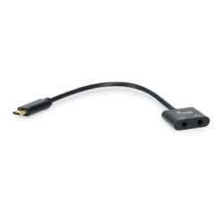 Equip Adapterkabel USB-C -> DAC- Audio      St/Bu 3.5mm   sw (133469)