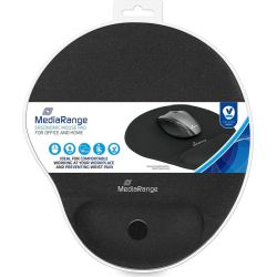 MROS250 Ergonomisches Mousepad schwarz mit Handballenauflage (MROS250)