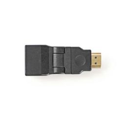 Nedis HDMI -Adapter , HDMI Stecker , HDMI Buchse , Vergoldet (CVGP34905BK)