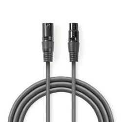 Balanced Audio-Kabel , XLR 3-Pin Stecker , XLR 3-Pin B (COTH15010GY05)