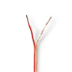 Nedis Lautsprecherkabel , 2x 1.50 mm² , Kupfer , 15.0 m , r (CABR1500TR150)