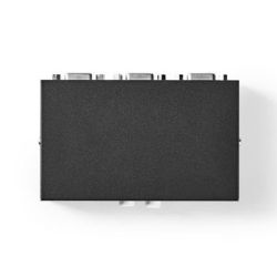 2 Anschlüsse , VGA-Schalter , Schwarz (CSWI5902BK)