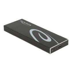 Externes USB-C 3.1 Gehäuse für M.2 SATA SSD (42003)