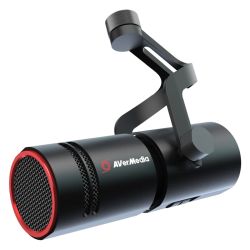 Live Streamer MIC 330 XLR Mikrofon schwarz (40AAAM330AVM)
