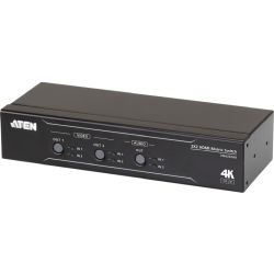 2x2 4K HDMI Matrix Switch mit Audio De-Embedder (VM0202HB-AT-G)