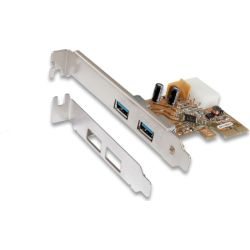 EX-11082-2 Controllerkarte PCIe 2.0 x1 zu 2x USB 3.0 (EX-11082-2)