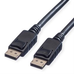 VALUE DisplayPort Kabel, DP ST - ST, LSOH, schwarz, 1,5 m (11.99.5767)