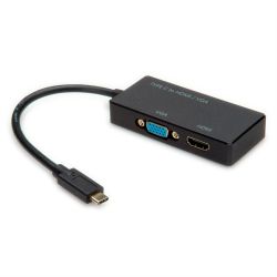 VALUE Display Adapter USB Typ C - VGA / HDMI (12.99.3215)