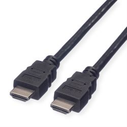 VALUE Monitorkabel HDMI High Speed, ST-ST, schwarz, 10 m (11.99.5558)