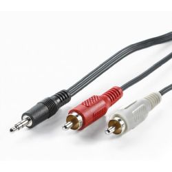 Roline VALUE 3,5mm-zu-Cinch ST Kabel 1,5m (11.99.4341)
