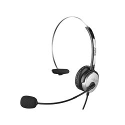 MiniJack Mono Saver Headset grau/schwarz (326-11)