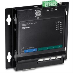 TI Hardened Industrial Wallmount Gigabit Switch (TI-PG62F)