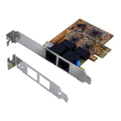 EXSYS EX-6072-4K 2 Port PCIe Dual Ethernet Netzwerkkarte  (EX-6072-4K)