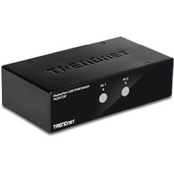 2-Port DisplayPort KVM Switch schwarz (TK-241DP)