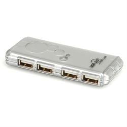 VALUE USB 2.0 Notebook Hub, 4 Ports, ohne Netzteil (14.99.5015)