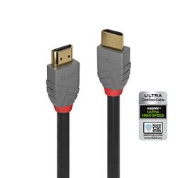 Anthra Line Kabel HDMI-A Stecker zu HDMI-A Stecker 3m schwarz (36954)