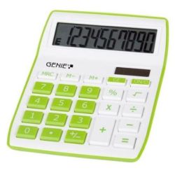 840G Taschenrechner weiß/grün (12266)