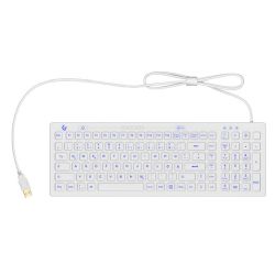 KSK-6031 INEL-WH Tastatur weiß (KSK-6031INEL-WH)