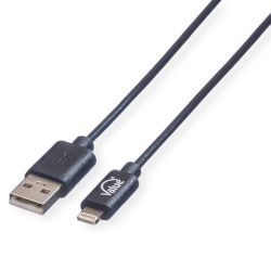 VALUE USB 2.0 Sync- + Ladekabel für Apple Geräte mit Li (11.99.8321)