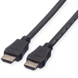 VALUE HDMI High Speed Kabel mit Ethernet, LSOH, schwarz,  (11.99.5732)