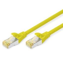 Patchkabel Cat6 S-FTP 0.25m gelb (DK-1644-A-0025/Y)