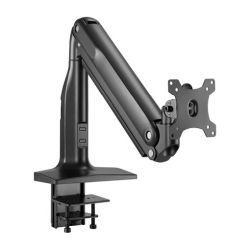 HA Gasliftarm Single Monitor-Tischhalterung schwarz (8702)