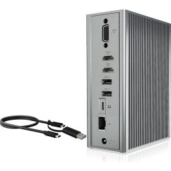 Icy Box IB-DK2262AC USB-C 3.0 Dockingstation grau (IB-DK2262AC)