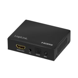 LogiLink HDMI-Audio-Extraktor,2CH/5.1CH,SPDIF,4K/60Hz,schw. (HD0055)