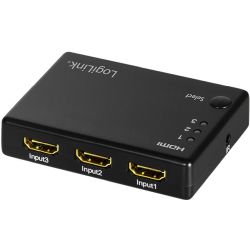 HD0042 HDMI Mini Switch 3-fach schwarz (HD0042)