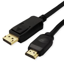 VALUE DisplayPort Kabel DP - UHDTV, ST/ST, schwarz, 3 m (11.99.5787)