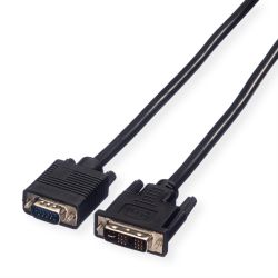 VALUE DVI-VGA Kabel, DVI (12+5) ST - VGA ST, 3 m (11.99.5430)