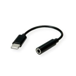 VALUE Adapter USB Typ C - 3,5mm Audio, ST/BU, 0,13 m (12.99.3214)