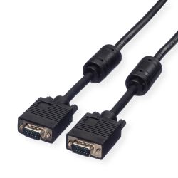 Roline ROLINE VGA-Kabel HD15 ST - ST mit Ferritkern, 15 m (11.04.5265)