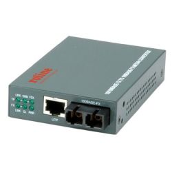 ROLINE Fast Ethernet Konverter RJ-45 - SC, Loop-back (21.13.1071)