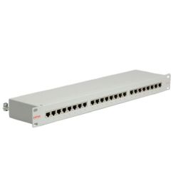 ROLINE 19-Patchpanel 1 HE, 24 Ports, Kat.5e (Class D), gr (26.11.0329)