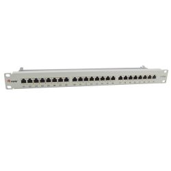 Equip Patchpanel 24x RJ45 Cat6A 19 1HE grau (326525)