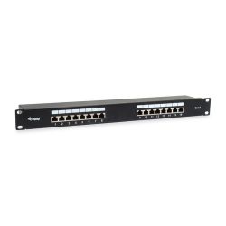 Equip Patchpanel 16x RJ45 Cat6  19 1HE schwarz (326417)