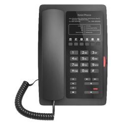 H3 VoIP Hoteltelefon schwarz (H3 BLACK)