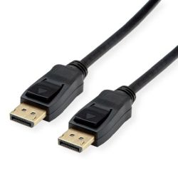 VALUE DisplayPort Kabel, v1.4, DP ST - ST, schwarz, 5 m (11.99.5813)