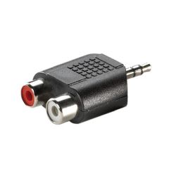VALUE 3,5mm (ST)-zu-Cinch (2x BU) Adapter (11.99.4441)