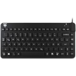 Slim Cool Keyboard Tastatur schwarz (SCLP/DE/B5)